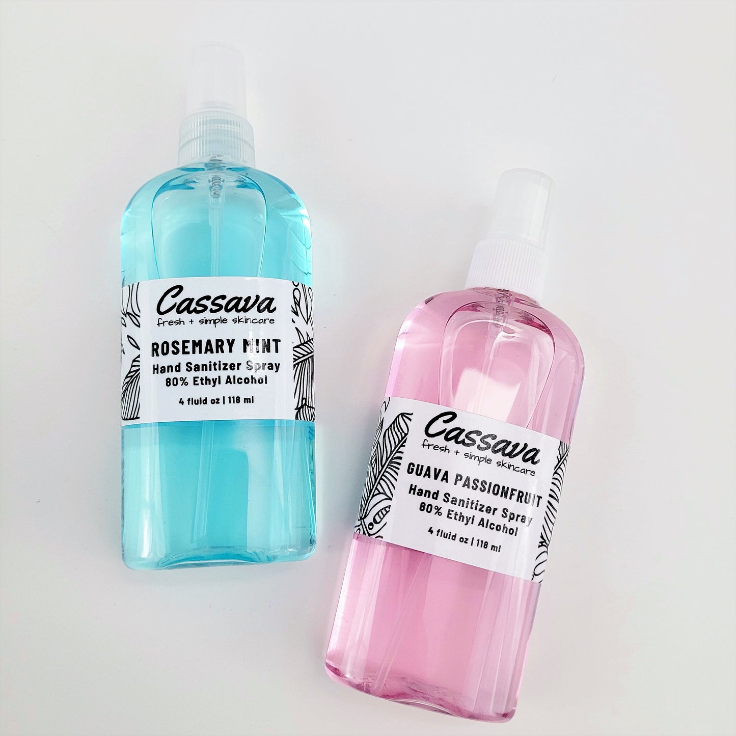 Set of 2 Hand Sanitizer Sprays