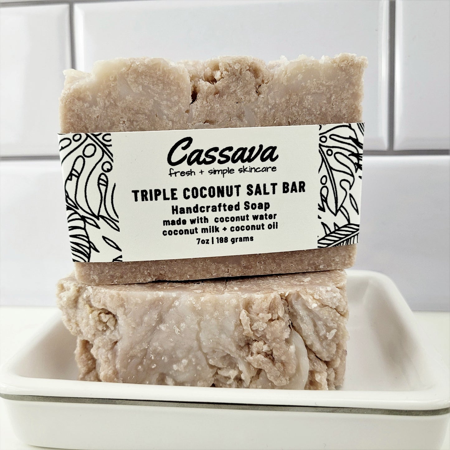 Triple Coconut Salt Bar