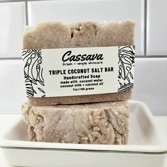 Triple Coconut Salt Bar