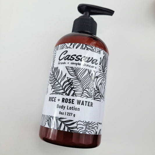 Rice + Rose Water Body Lotion