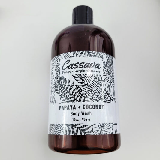 Papaya + Coconut Body Wash
