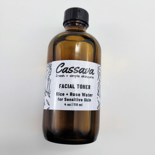 Facial Toner - Rice + Rose Water